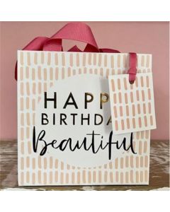 Gift Bag (Medium) - Happy Birthday Beautiful