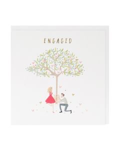ENGAGEMENT Card - Proposal Under Tree