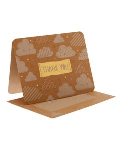 Thank You Cards - Cloud 9 KRAFT (10 cards)