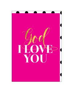 Greeting Card - God I Love You