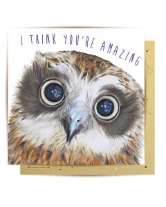 Greeting Card - Amazing Owl
