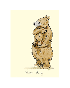 Greeting Card - Bear Hug