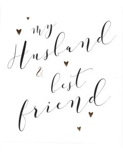 HUSBAND Card - Best Friend