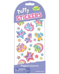Puffy Stickers - Magical Unicorns