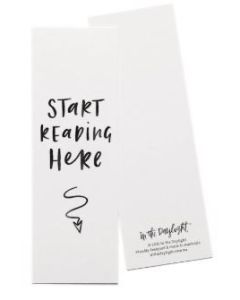 Bookmark - 'Start Reading Here'