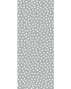 Tissue Paper - Stars on Silver (4 Sheets)