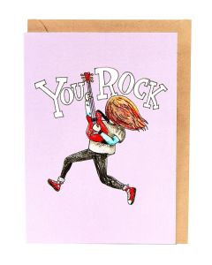 Greeting Card - You Rock