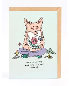 Greeting Card - All the Nice Words