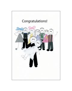 'Congratulations' Wedding BIG Card 