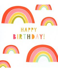 Birthday Card - Rainbows